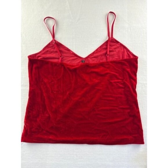 Vintage Velour PajamaGram Womens Red Pajama Set XL - Picture 8 of 8